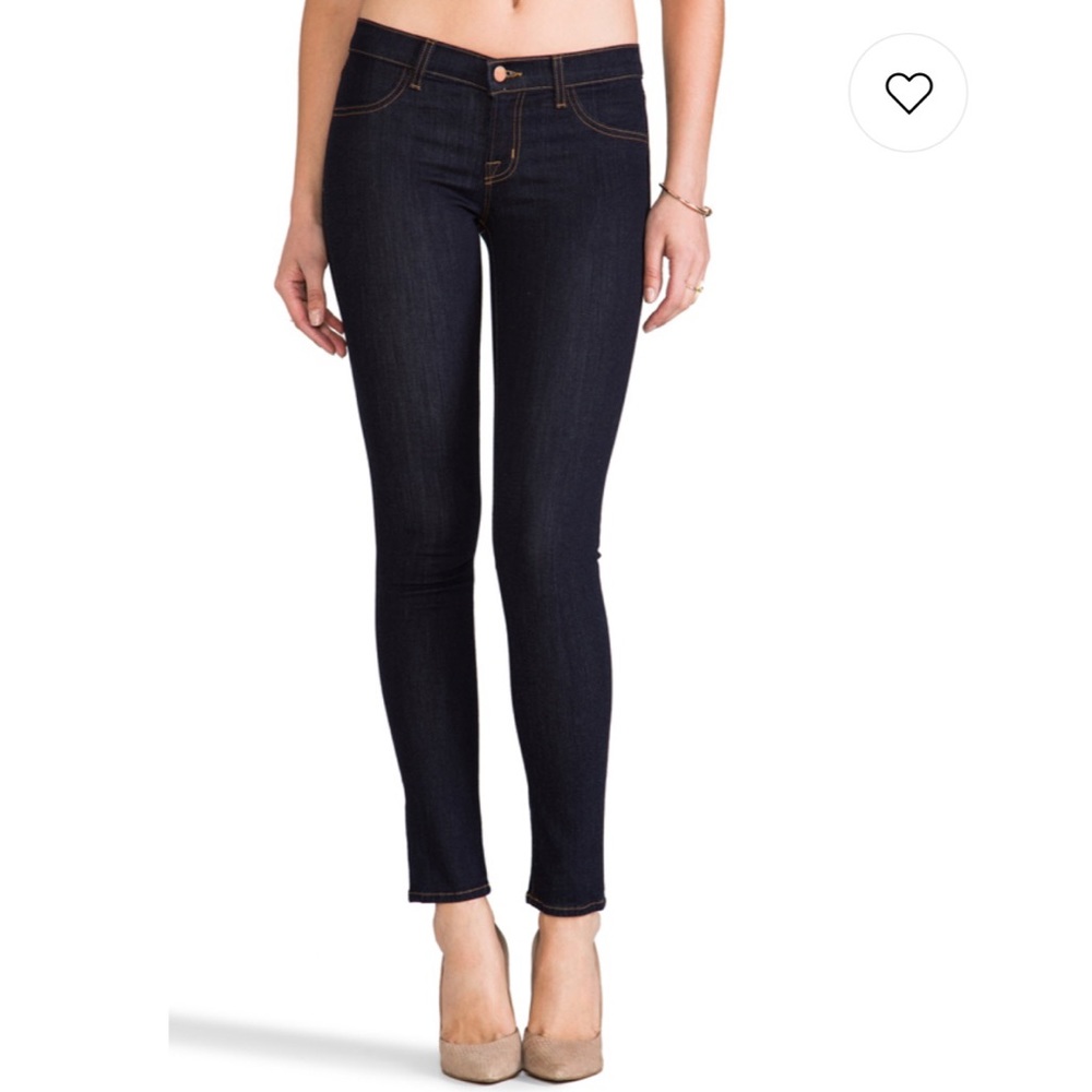 J. Brand | Midrise Super Skinny Jean Starless 26